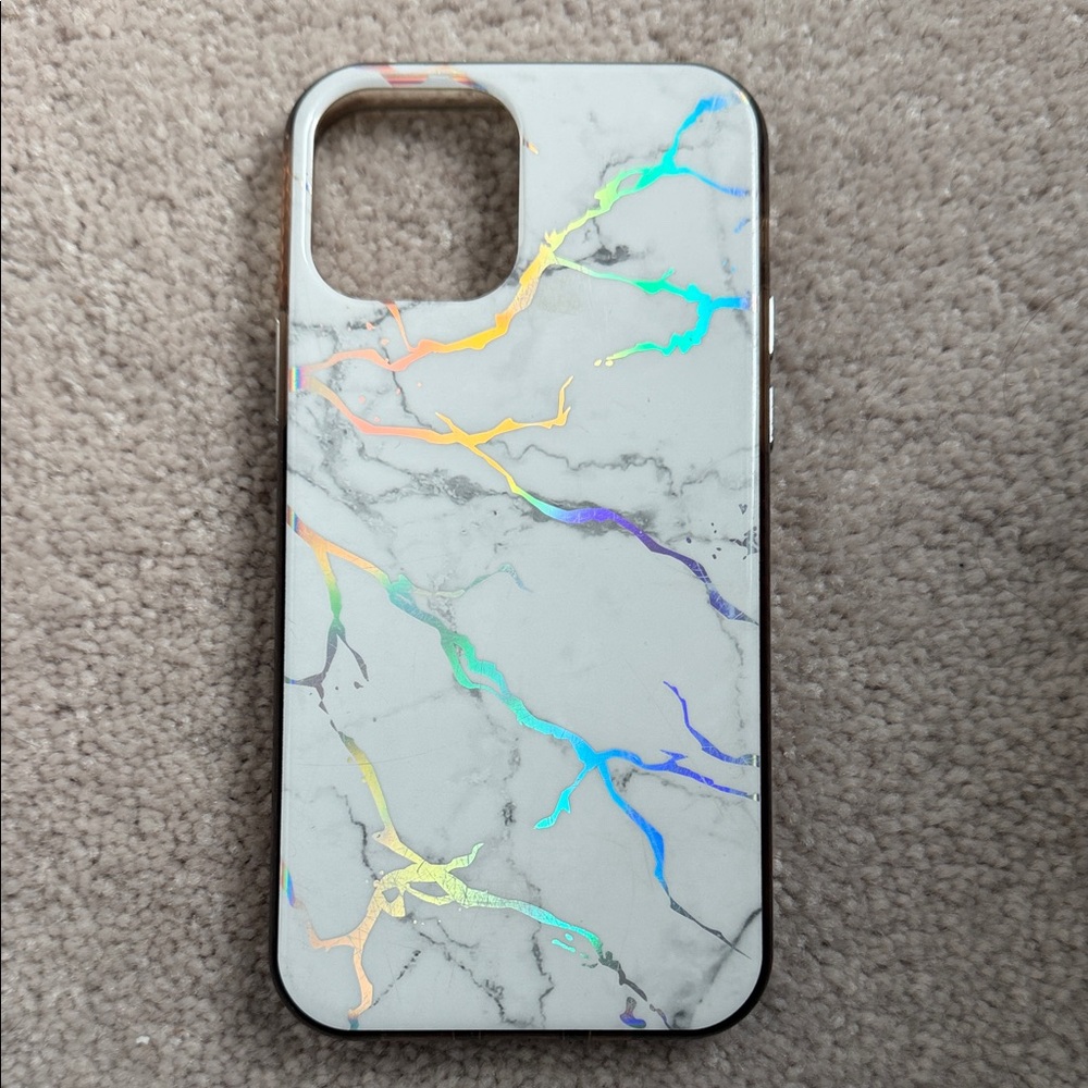 T.J.Maxx Iridescent Marble Phone Case